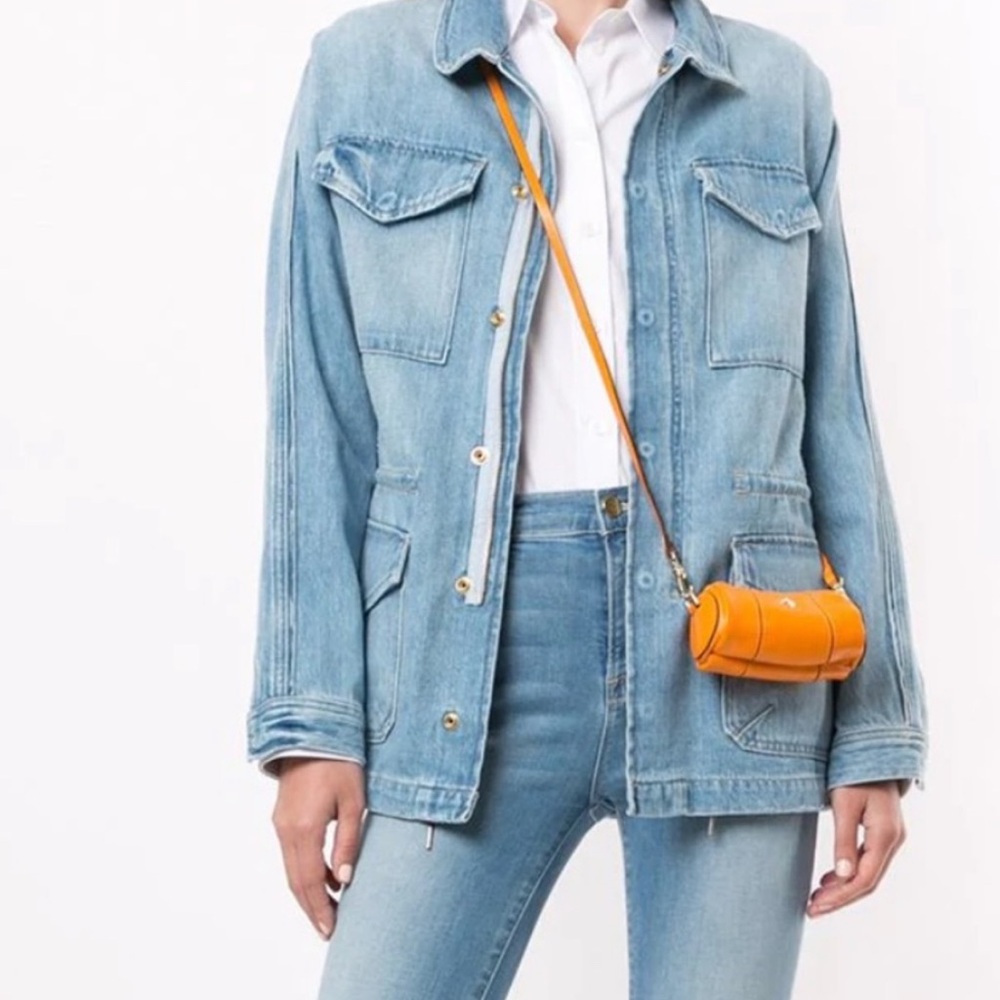 Frame Denim Light Blue Denim Jacket - Picture 3 of 6